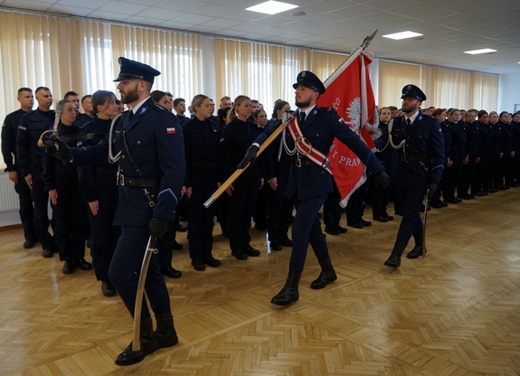Ślubowanie policjantów w kujawsko-pomorskiem