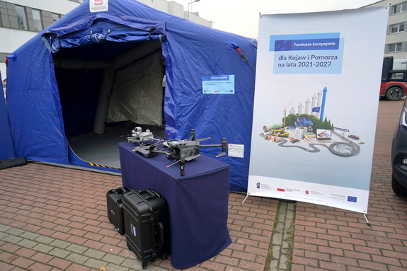 „Fundusze Europejskie dla Kujaw i Pomorza 2021-2027” – sprzęt dla policjantów