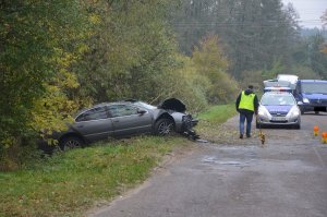 Policjanci wyjaśniają okoliczności wypadku