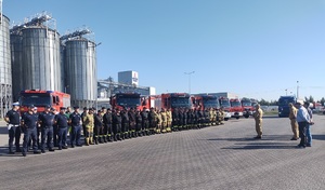 zbiórka uczestników ćwiczeń