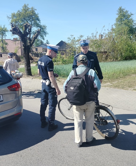 Działania „Bezpieczny Rowerzysta” na terenie powiatu rypińskiego